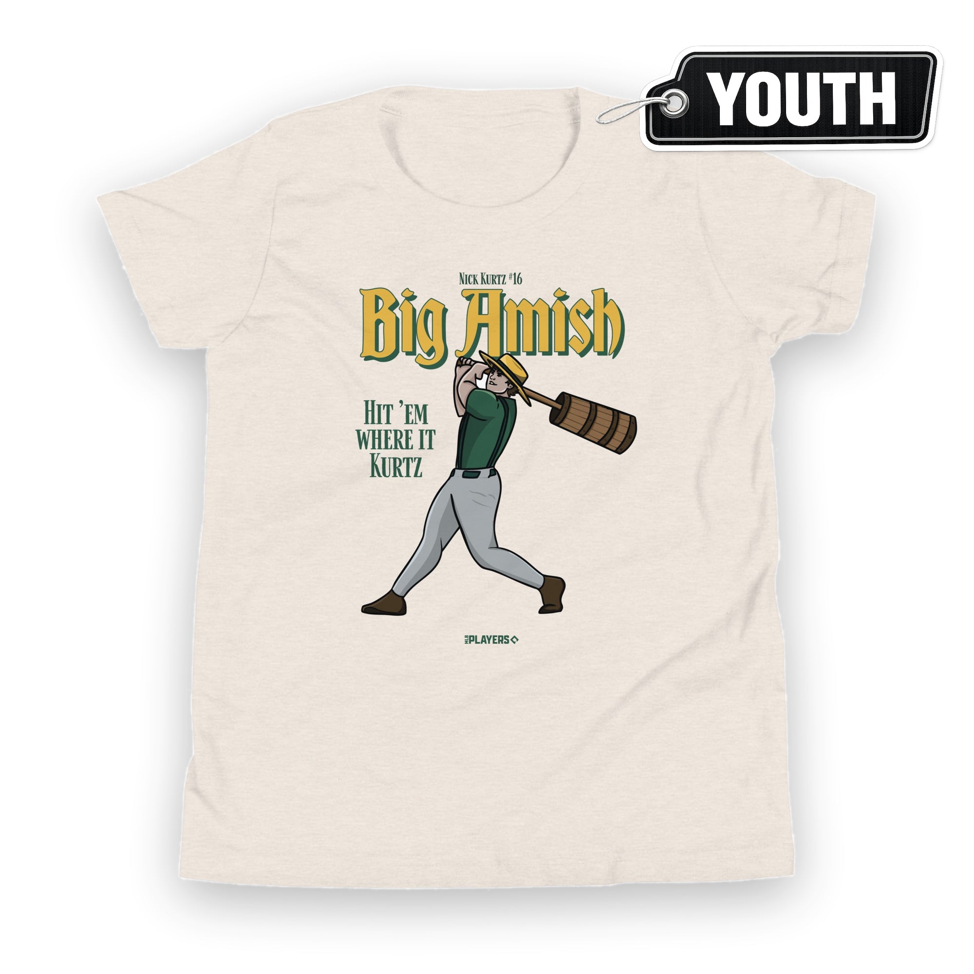 Nick Kurtz Big Amish Youth Tee
