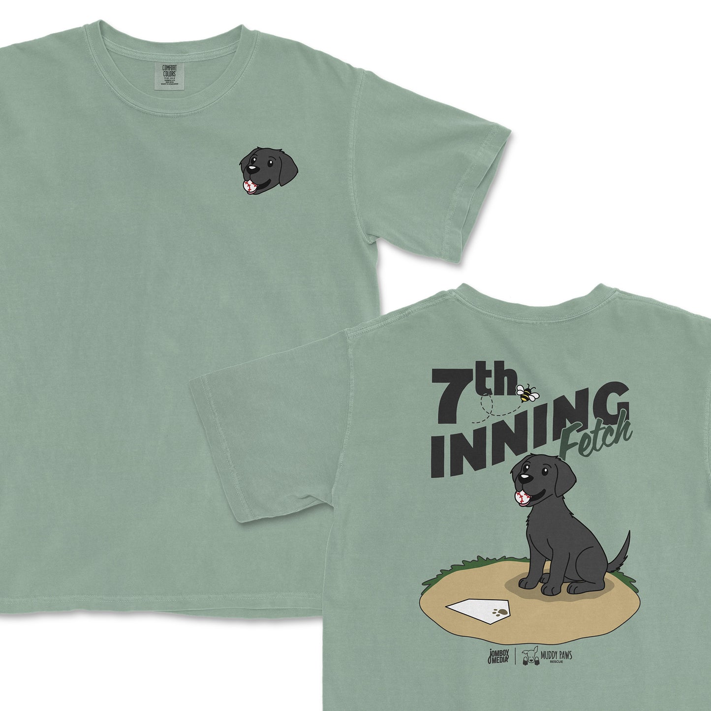 Black Lab — 7th-Inning Fetch Cartoons