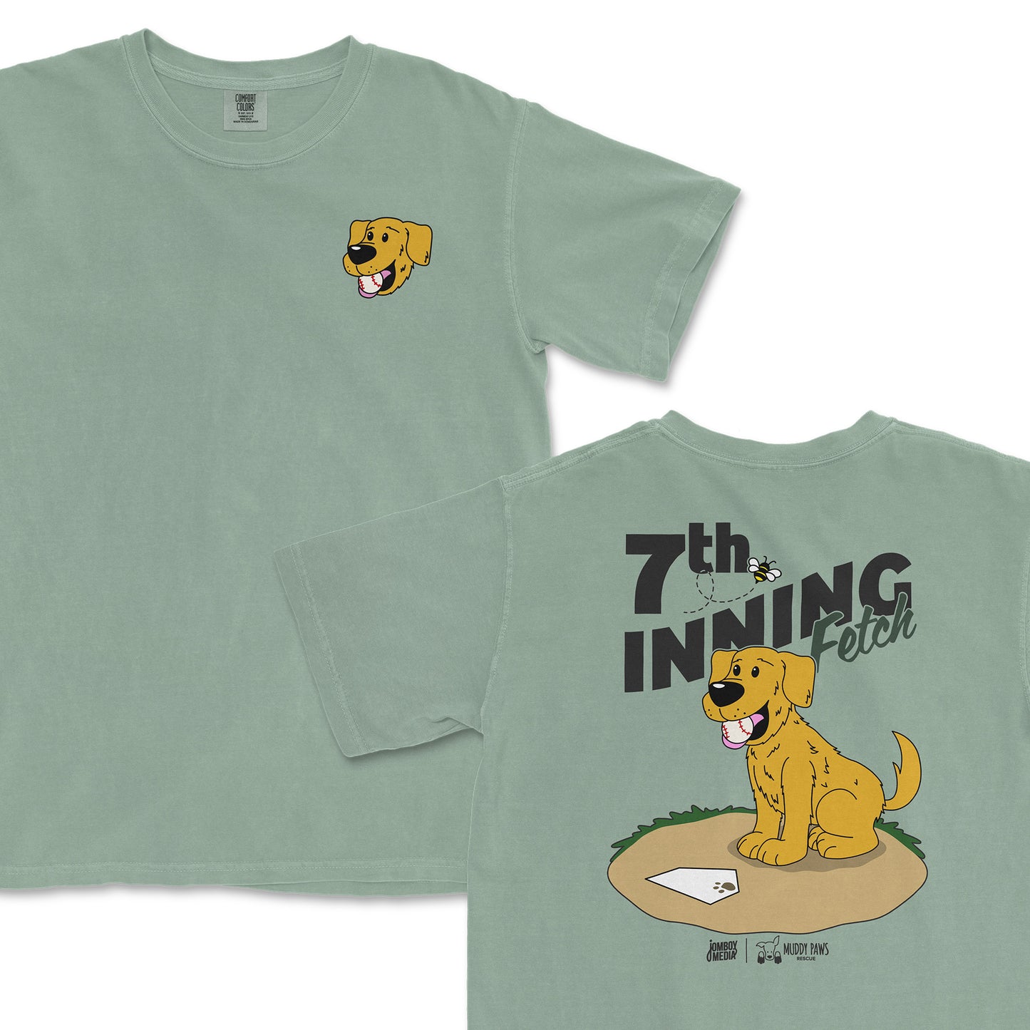Golden Retriever — 7th-Inning Fetch Cartoons
