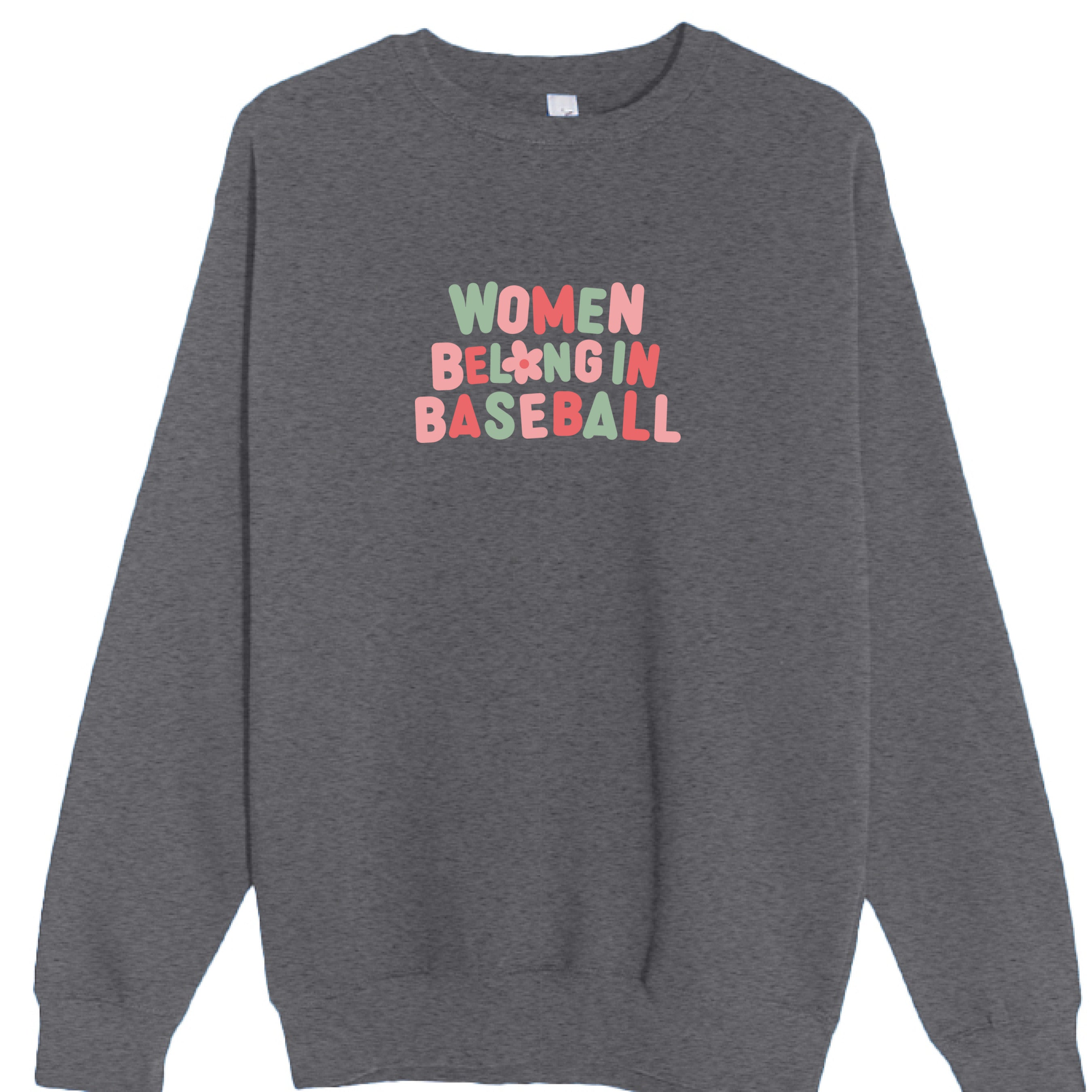 CHARCOAL HEATHER - FRONT