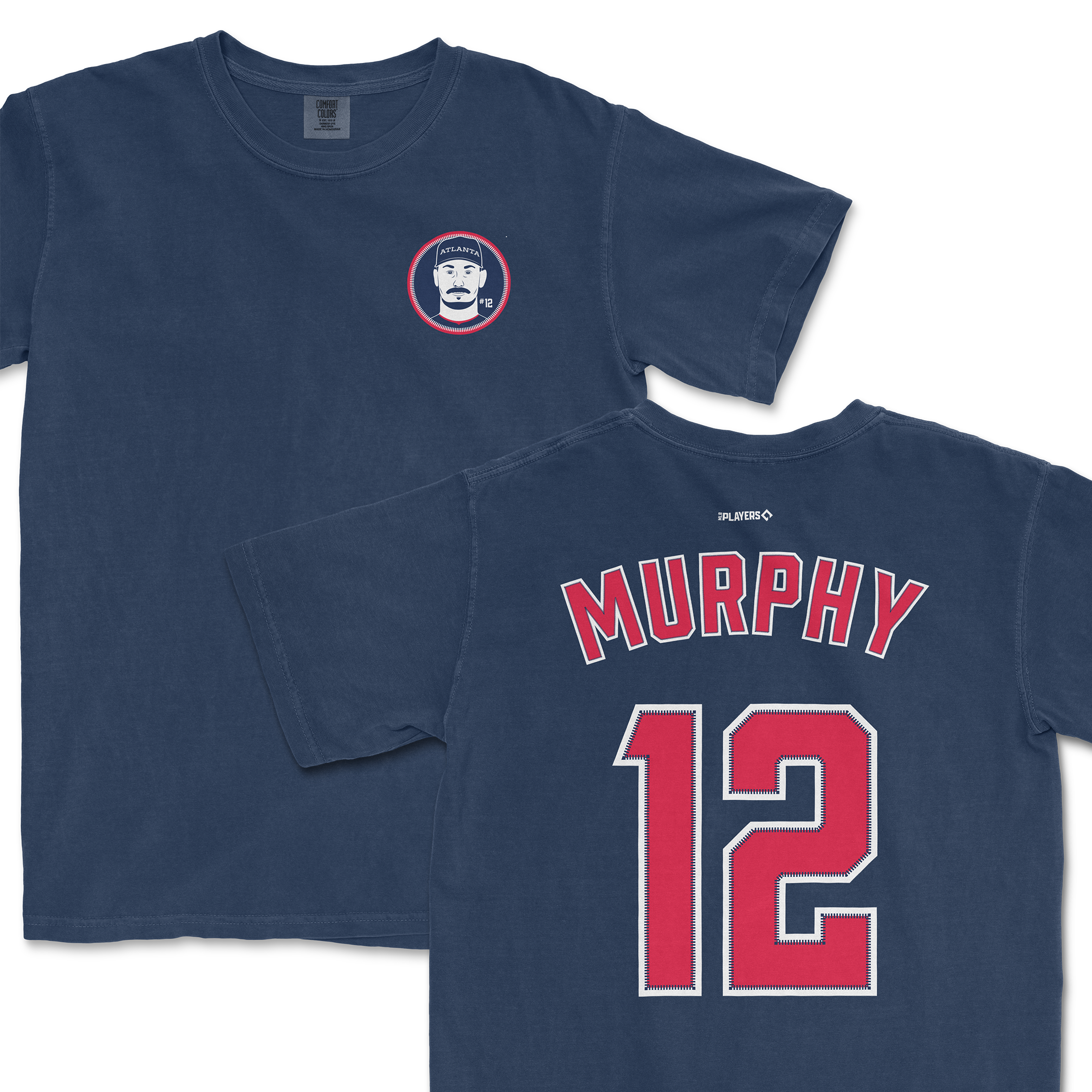 Navy Sean Murphy Shirsey featuring a front logo and "MURPHY 12" on the back, perfect for baseball fans.