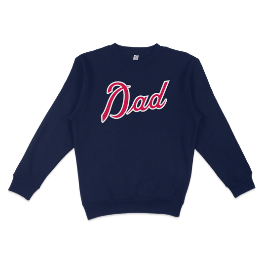 Atlanta Baseball Dad | Crewneck Sweatshirt