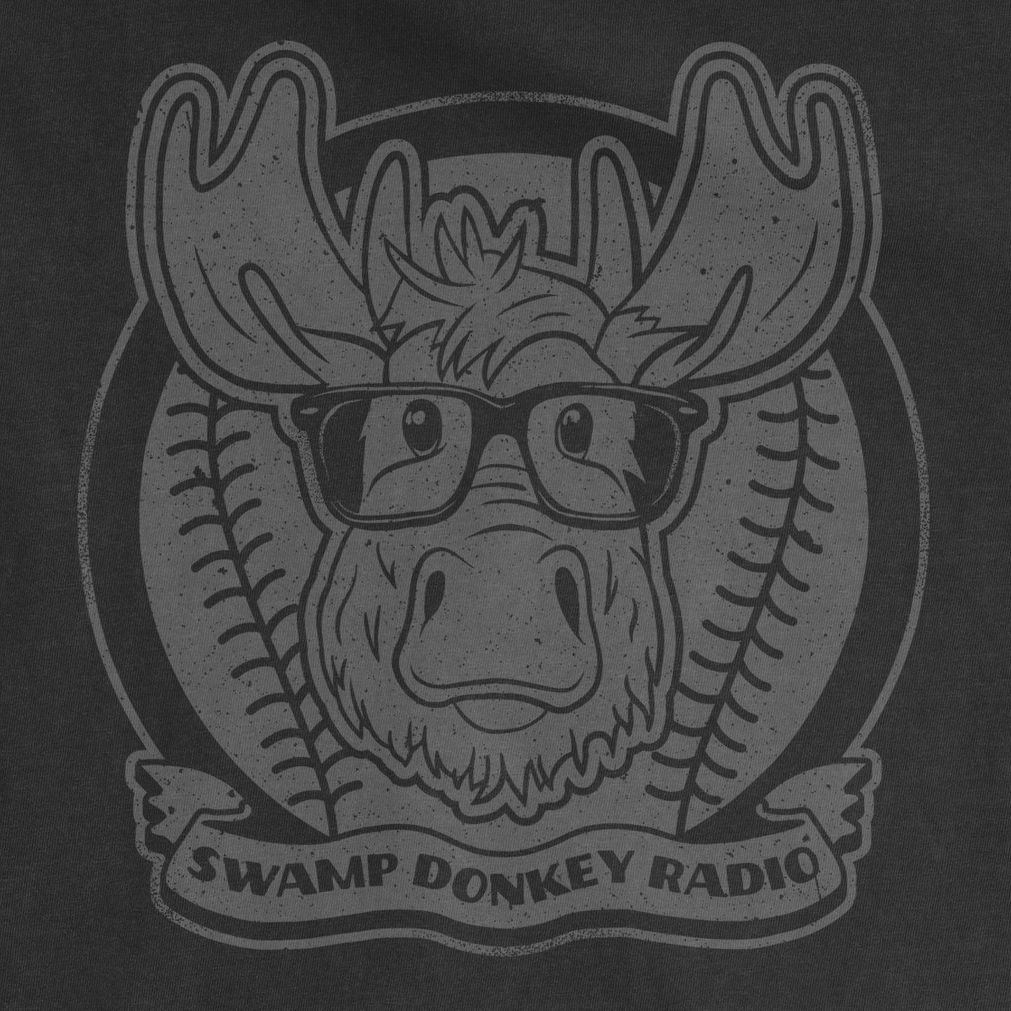 Swamp Donkey Radio Vintage-look T-shirt