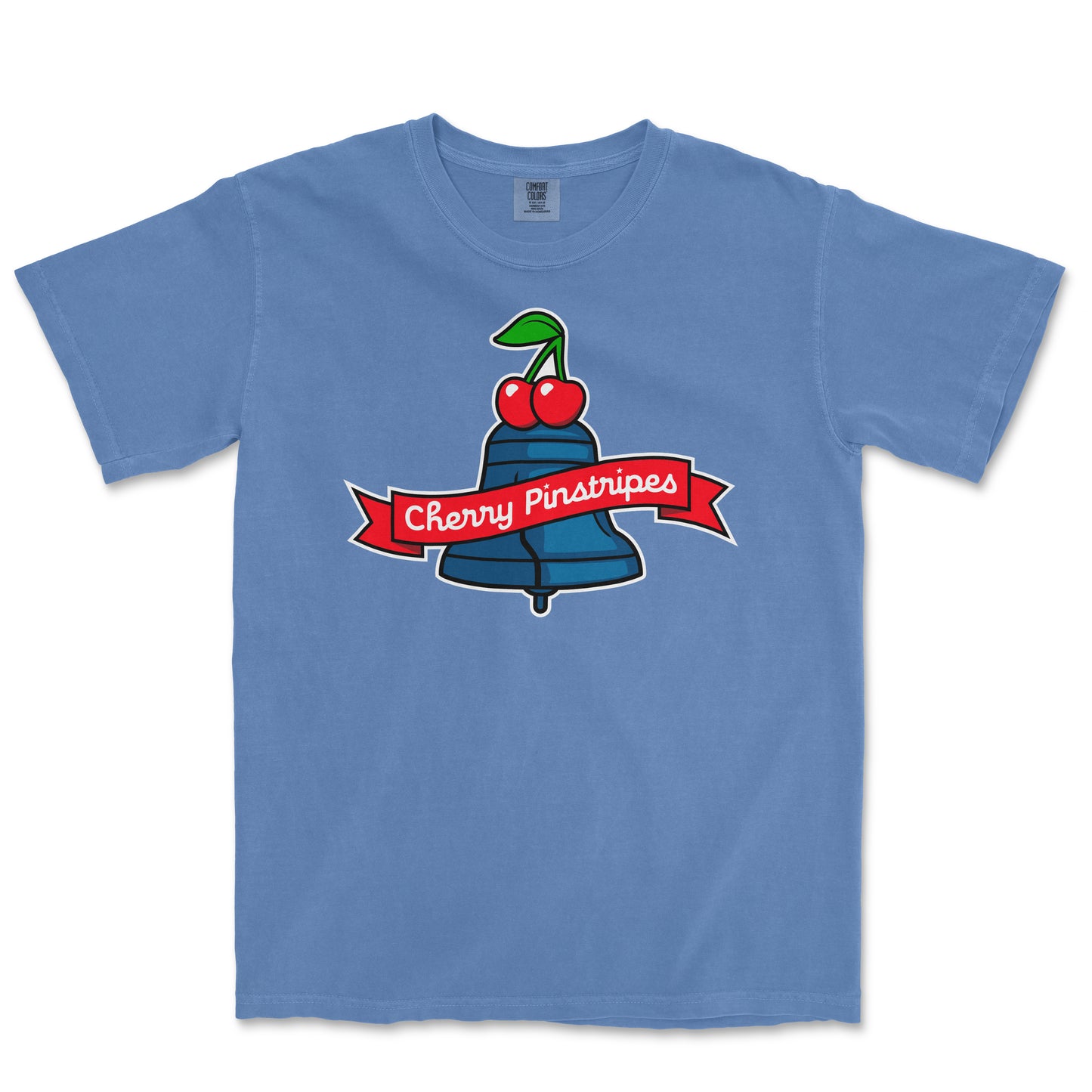 Cherry Pinstripes | T-shirt