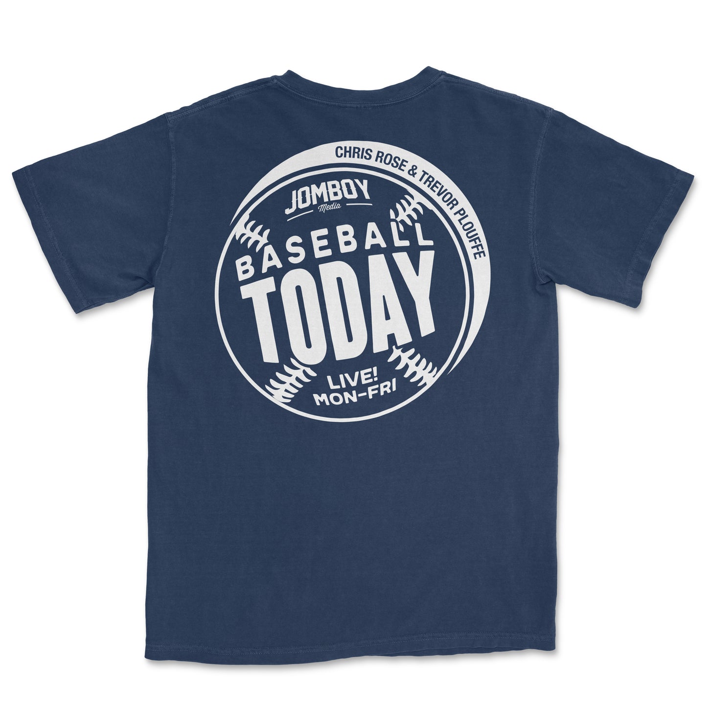 Baseball Today | White Monochrome | Comfort Colors Vintage Tee