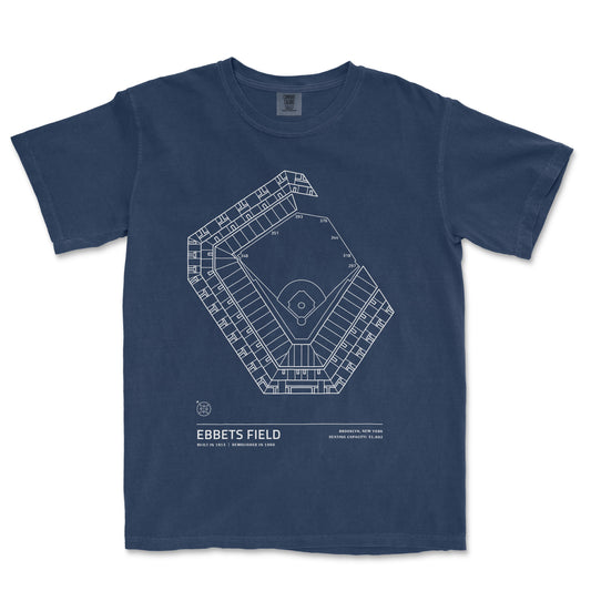 Ebbets Field - Stadium Collection | Comfort Colors Tee