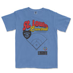 ST. LOUIS BASEBALL PRIDE | Comfort Colors Vintage Tee