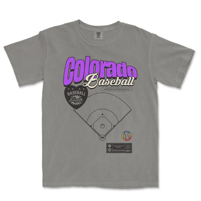 COLORADO BASEBALL PRIDE | Comfort Colors Vintage Tee