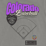 COLORADO BASEBALL PRIDE | Comfort Colors Vintage Tee