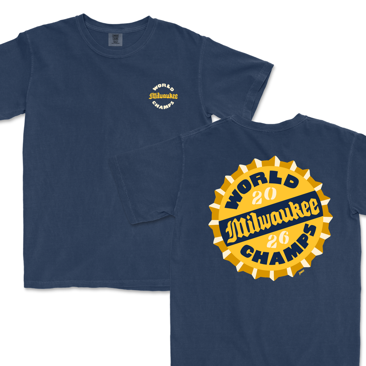 Milwaukee Champion Bottlecap Tee