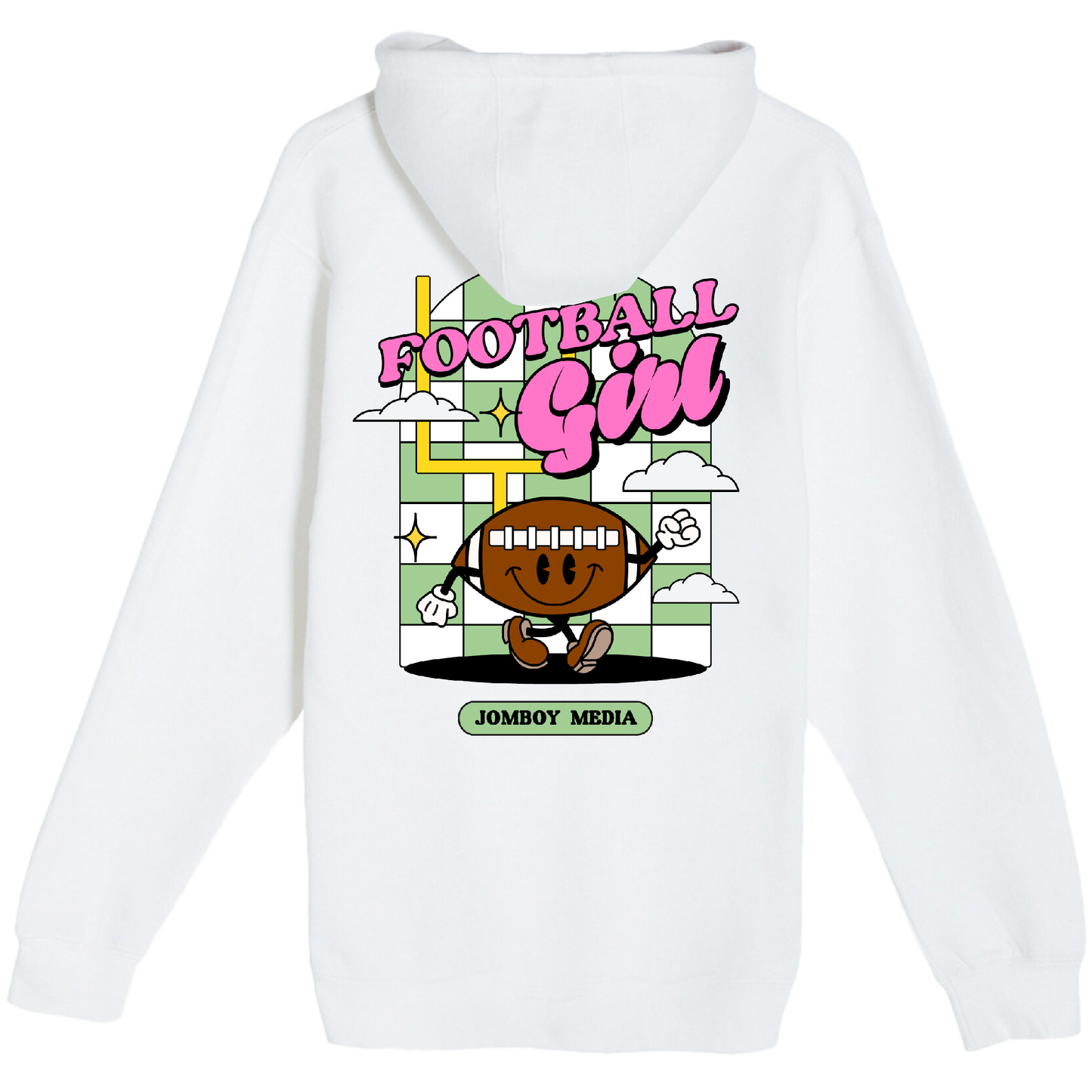 FOOTBALL GIRL | Zip-Up Hoodie