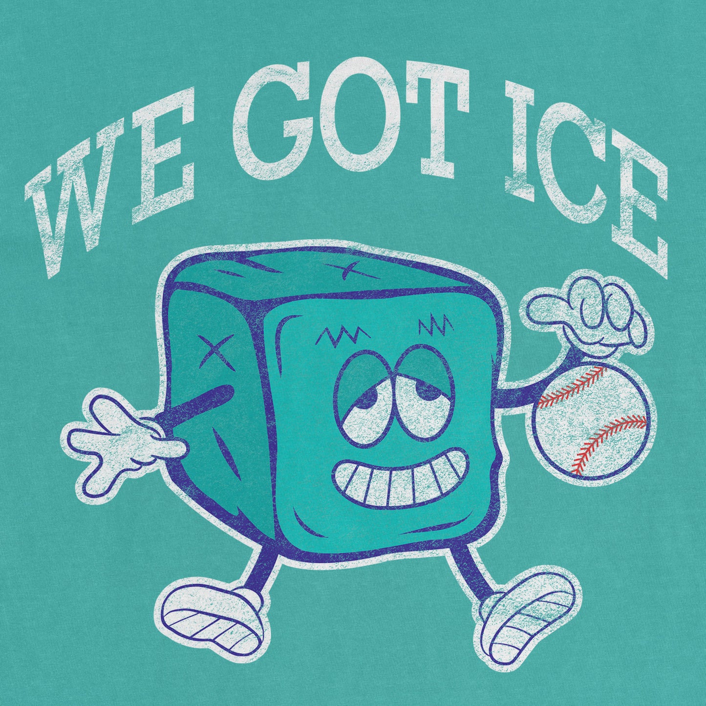 We Got Ice "90's Mascot" | Comfort Colors® Vintage Tee