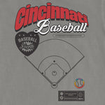 CINCINNATI BASEBALL PRIDE | Comfort Colors Vintage Tee