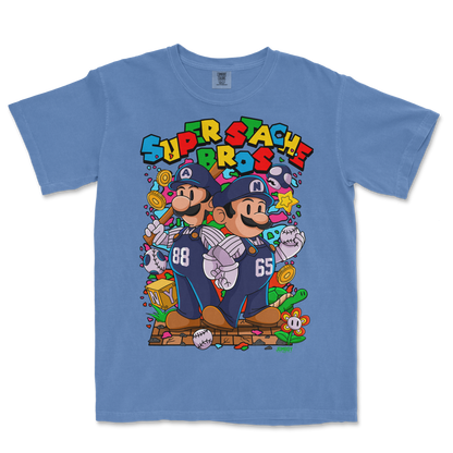 Super Stache Bros! | Comfort Colors Tee