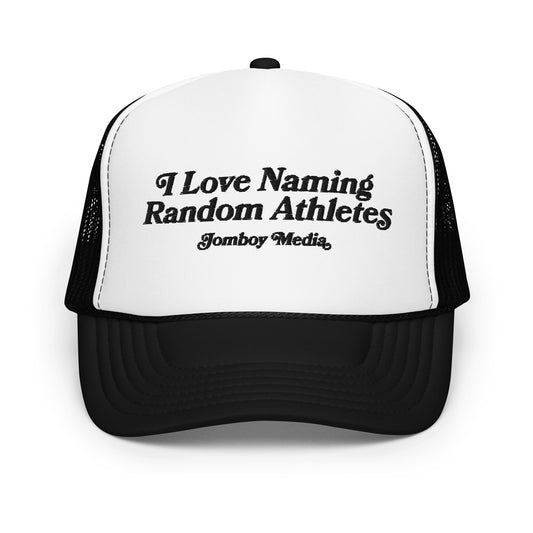 I LOVE NAMING RANDOM ATHLETES | TRUCKER HAT