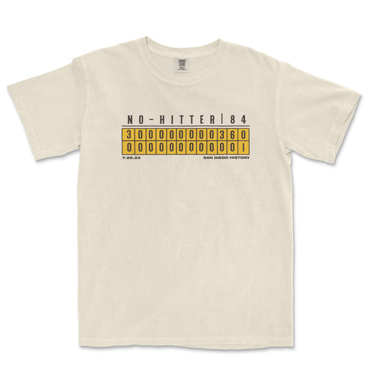 No-Hitter July 25, 2024 Boxscore | Comfort Colors Tee