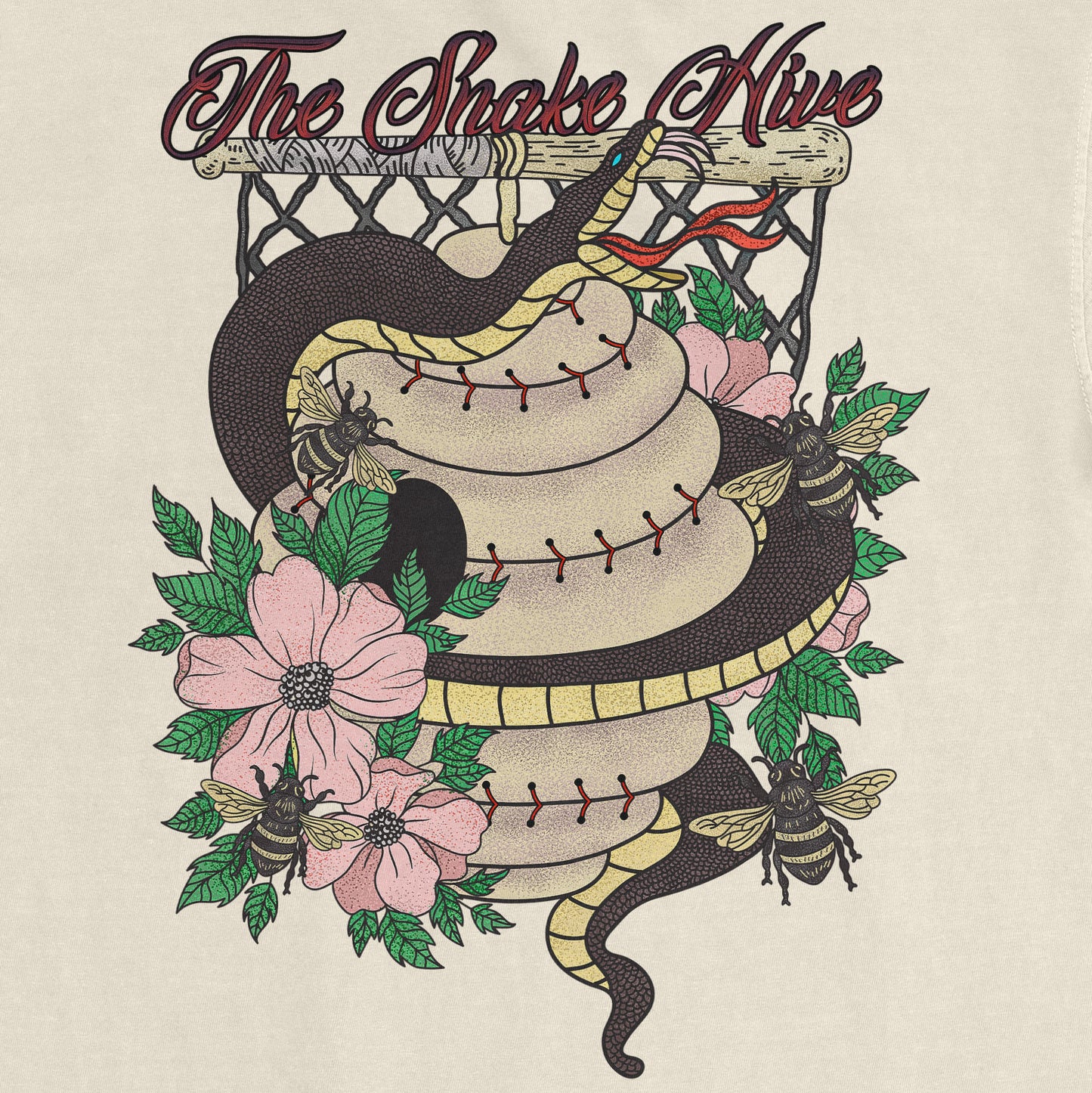 THE SNAKE HIVE | COMFORT COLORS® VINTAGE TEE