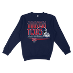 Football Time in Houston | Crewneck Sweatshirt