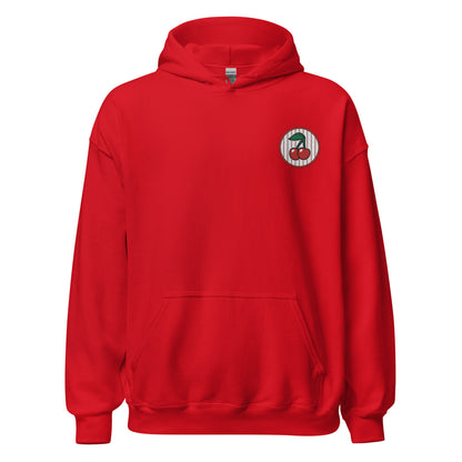 Cherry Pinstripes | Hoodie