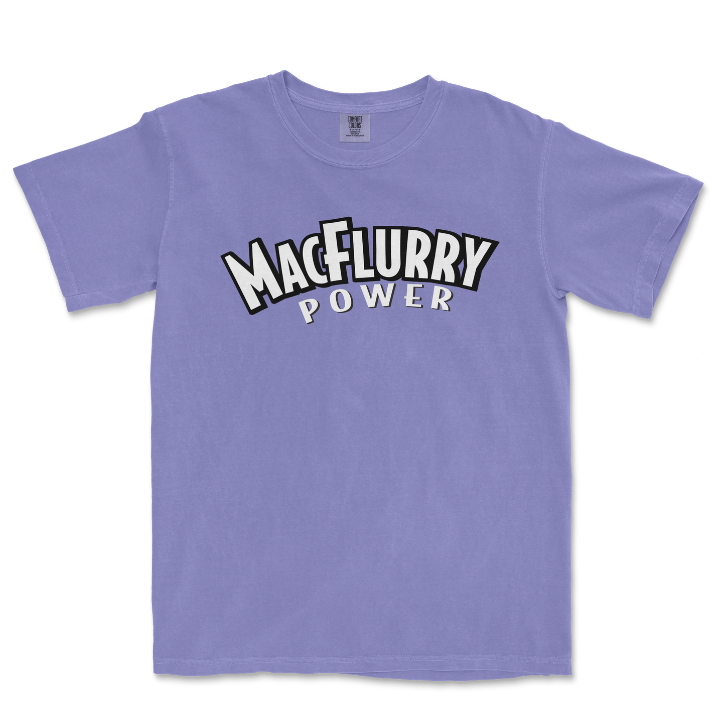 Macflurry Power Team Shirt | Comfort Colors Tee