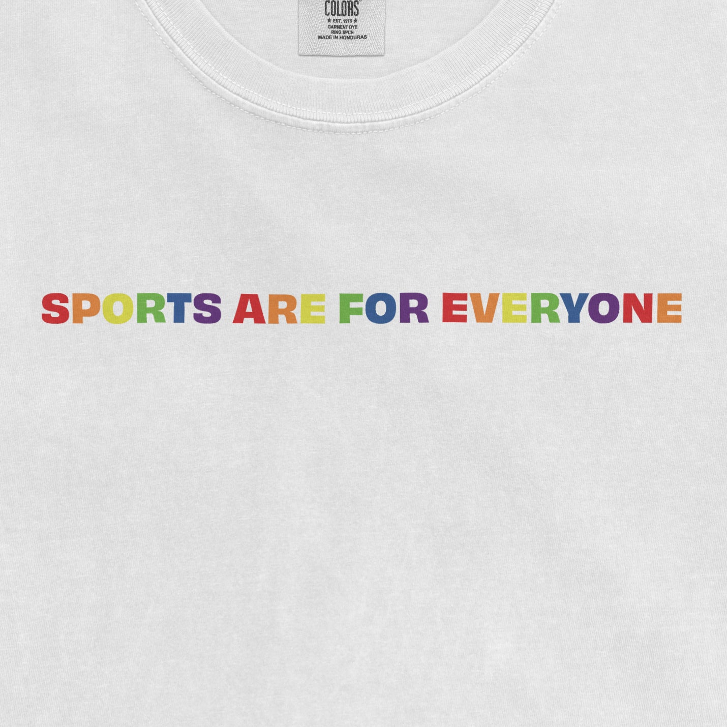 SPORTS ARE FOR EVERYONE | Comfort Colors Tee