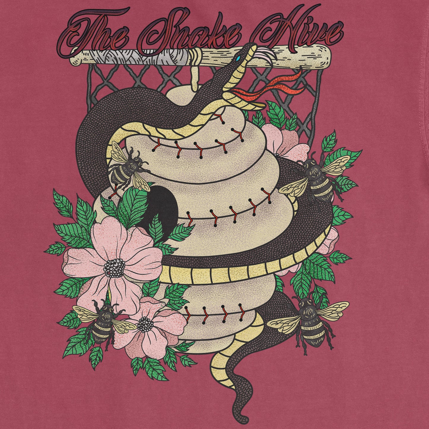 THE SNAKE HIVE | COMFORT COLORS® VINTAGE TEE