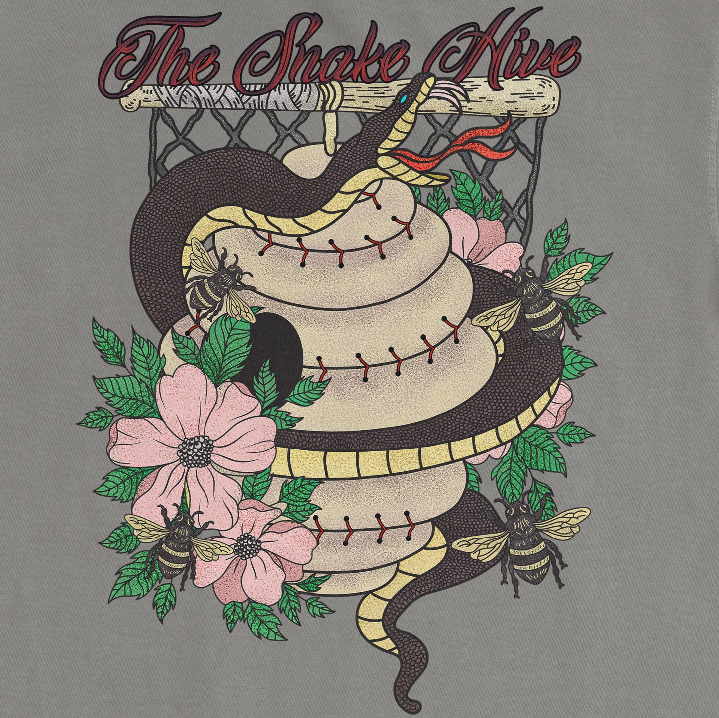 THE SNAKE HIVE | COMFORT COLORS® VINTAGE TEE