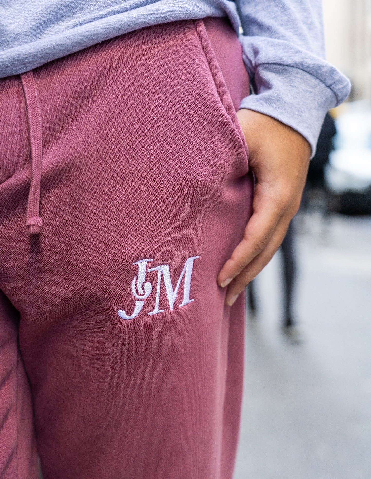 The JM Classic | Embroidered Joggers