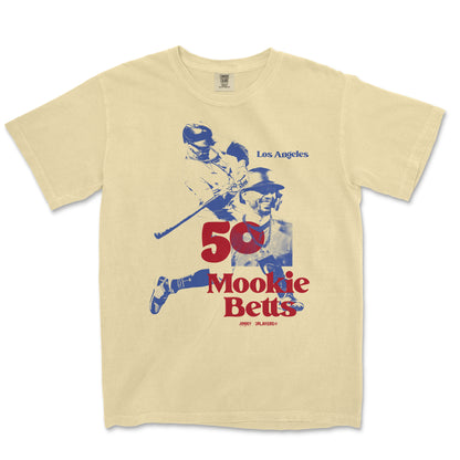 The Mookie Retro LA Print | Comfort Colors Tee