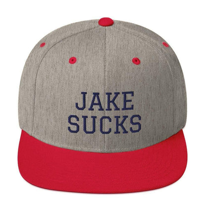 Jake Sucks | Snapback Hat - Jomboy Media