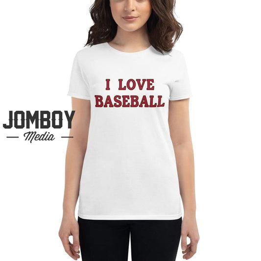I Love Baseball | Diamondbacks | Women's T-Shirt - Jomboy Media