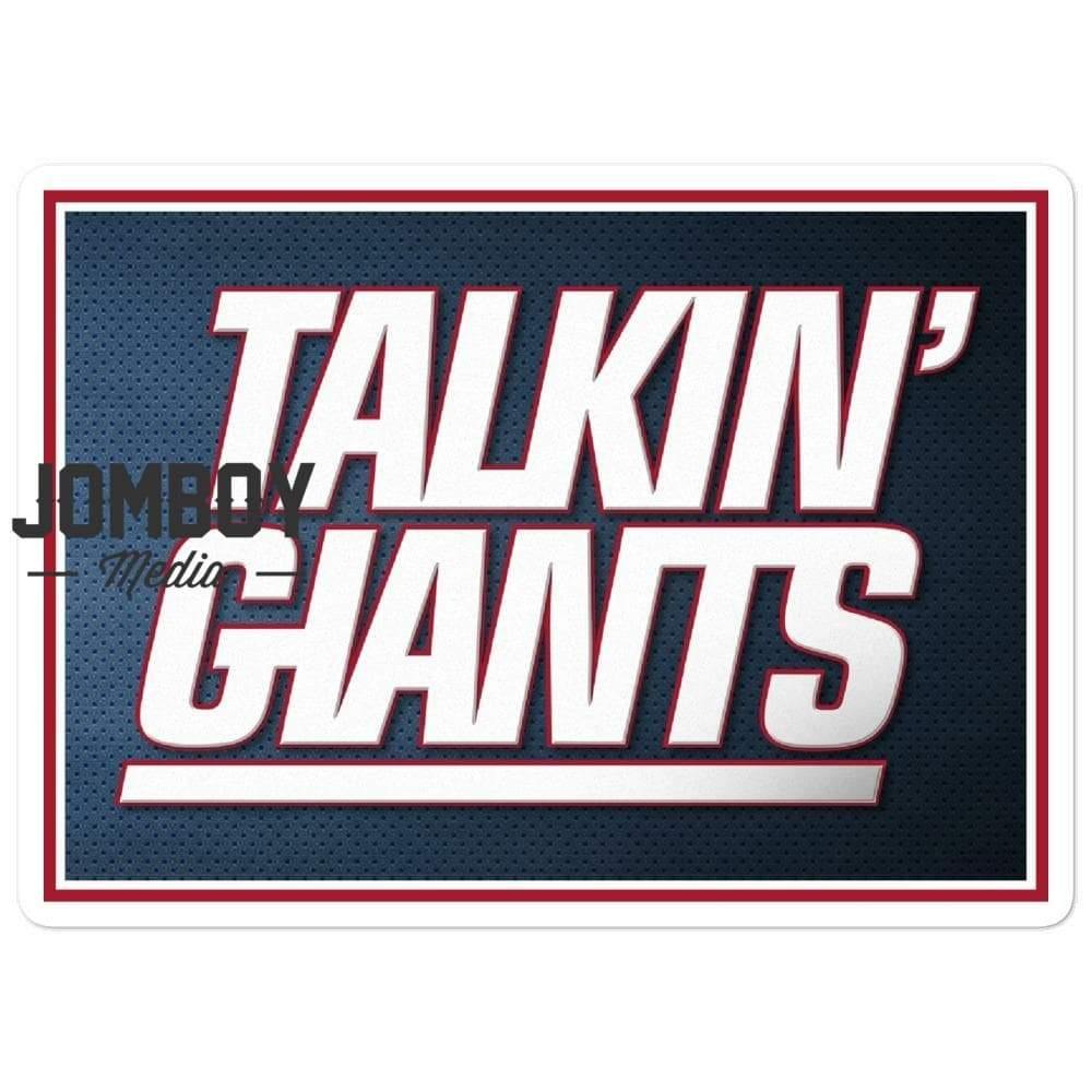Talkin' Giants | Sticker - Jomboy Media