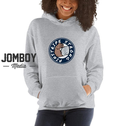 Pinstripe Strong | Hoodie - Jomboy Media