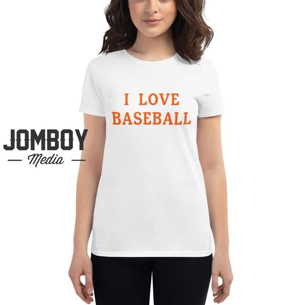 I Love Baseball | Mets | Women's T-Shirt - Jomboy Media