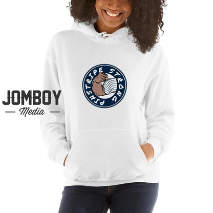 Pinstripe Strong | Hoodie - Jomboy Media