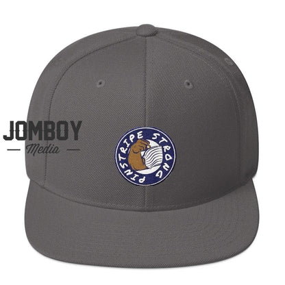 Pinstripe Strong | Snapback Hat - Jomboy Media