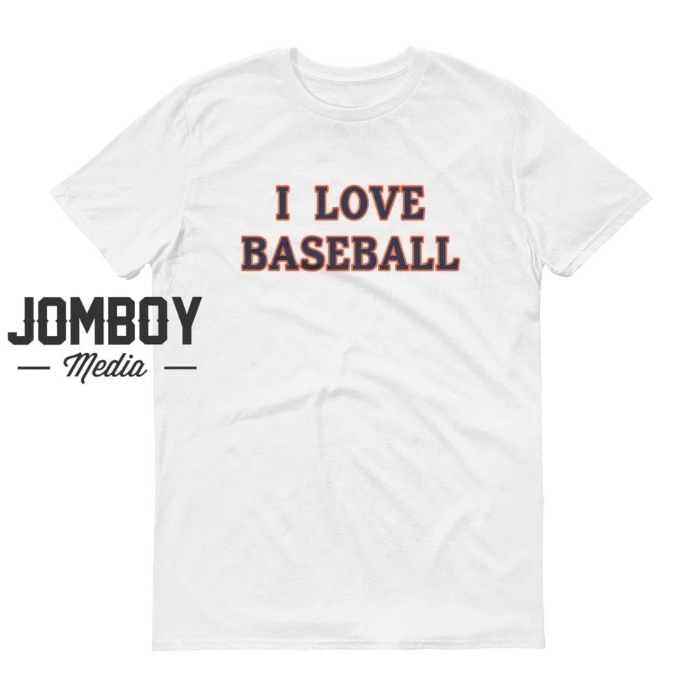 I Love Baseball | Tigers | T-Shirt - Jomboy Media
