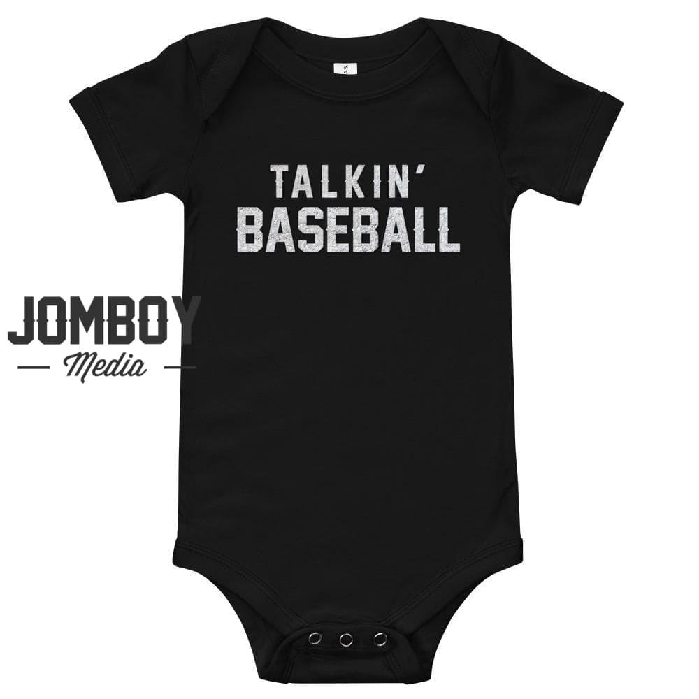 Talkin' Baseball | Baby Onesie - Jomboy Media