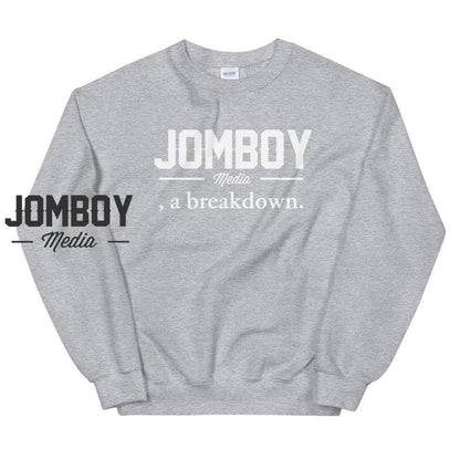 Jomboy Media, A Breakdown | Sweater - Jomboy Media