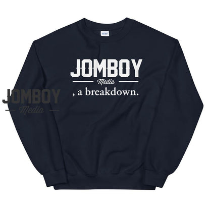 Jomboy Media, A Breakdown | Sweater - Jomboy Media