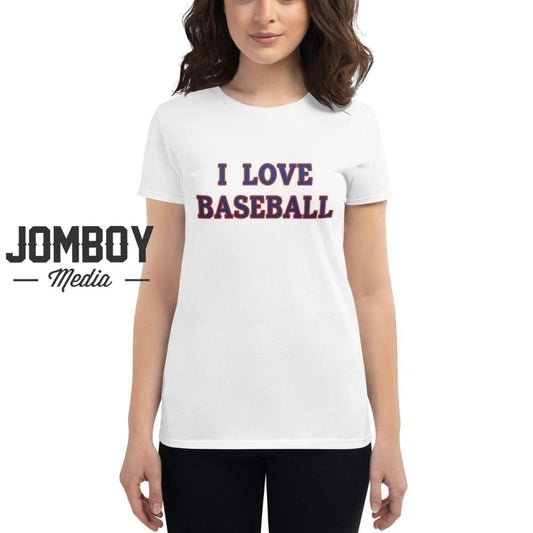 I Love Baseball | Bluejays | Women's T-Shirt - Jomboy Media