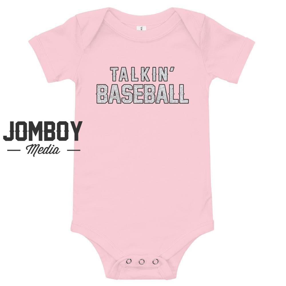Talkin' Baseball | Baby Onesie - Jomboy Media
