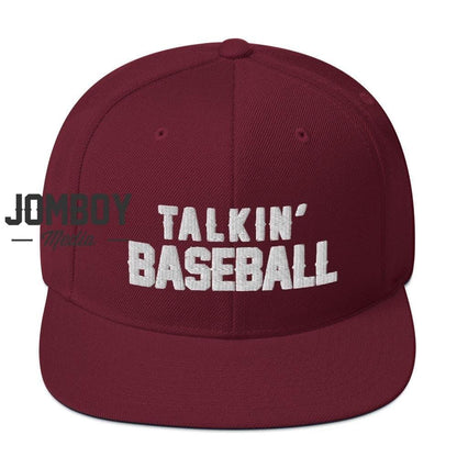 Talkin' Baseball | Snapback Hat - Jomboy Media