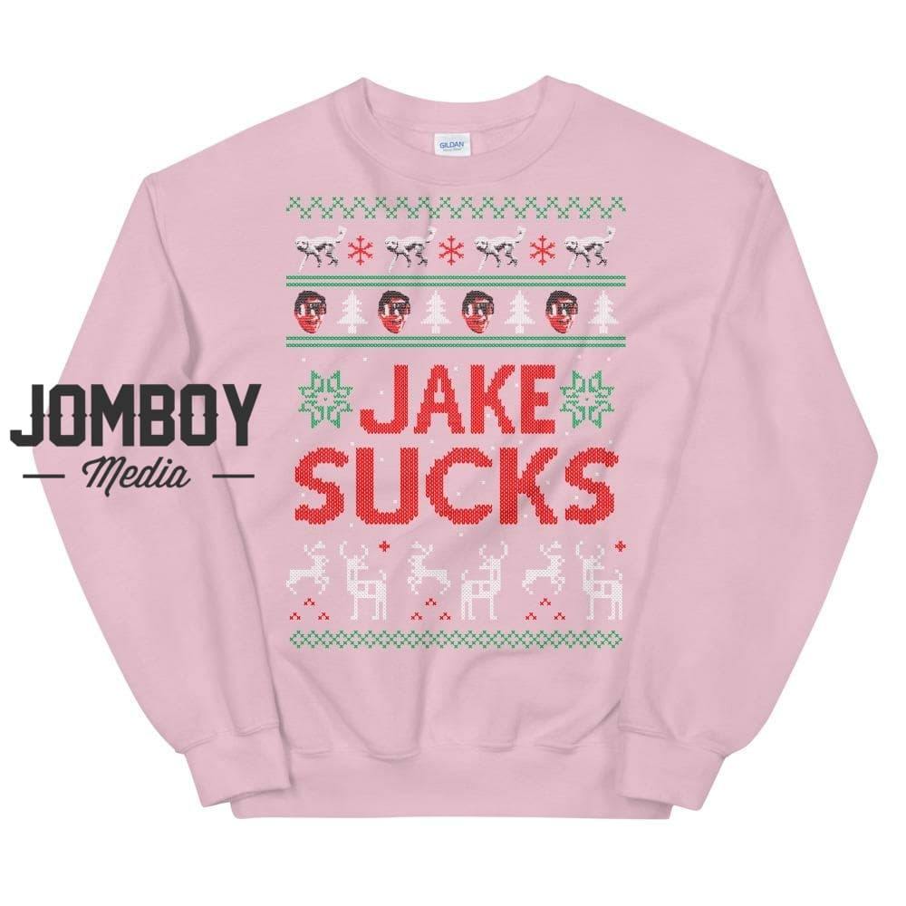 Jake Sucks | Winter Sweater - Jomboy Media
