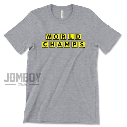 Waffle Champs | T-Shirt - Jomboy Media